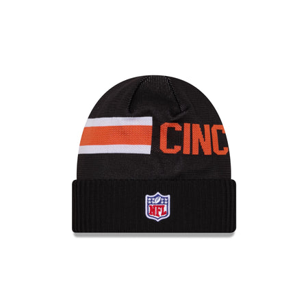 Cincinnati Bengals 2024 Cold Weather Tech Knit Beanie