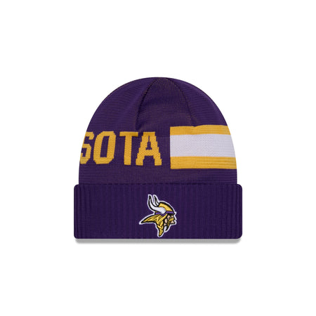 Minnesota Vikings 2024 Cold Weather Tech Knit Beanie