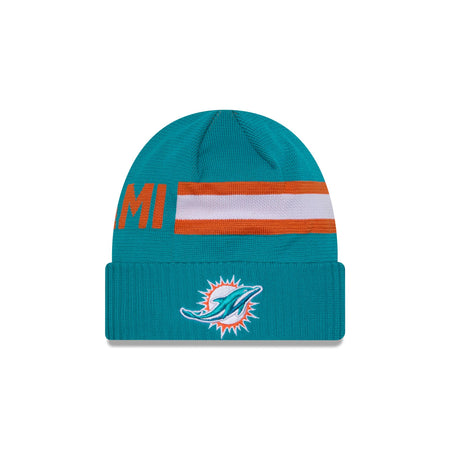 Miami Dolphins 2024 Cold Weather Tech Knit Beanie