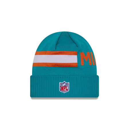 Miami Dolphins 2024 Cold Weather Tech Knit Beanie