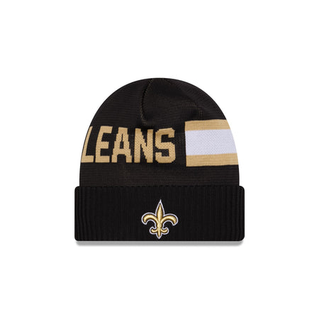 New Orleans Saints 2024 Cold Weather Tech Knit Beanie