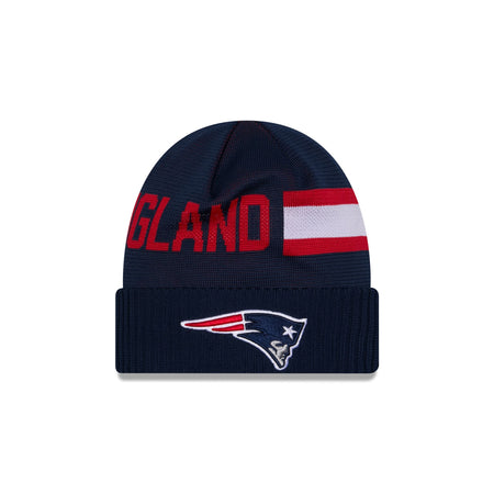 New England Patriots 2024 Cold Weather Tech Knit Beanie