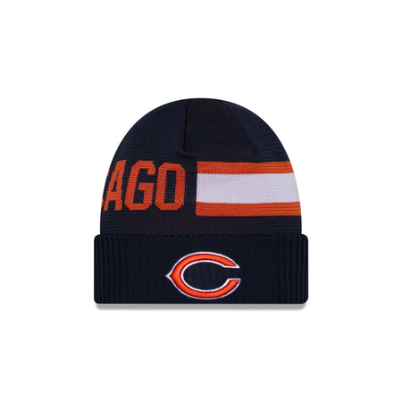 Chicago Bears 2024 Cold Weather Tech Knit Beanie