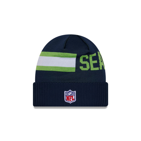 Seattle Seahawks 2024 Cold Weather Tech Knit Beanie