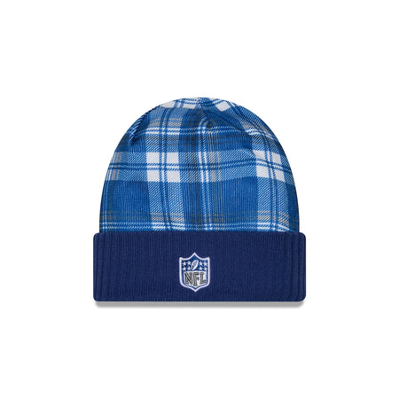 Indianapolis Colts 2024 Cold Weather Statement Knit Beanie