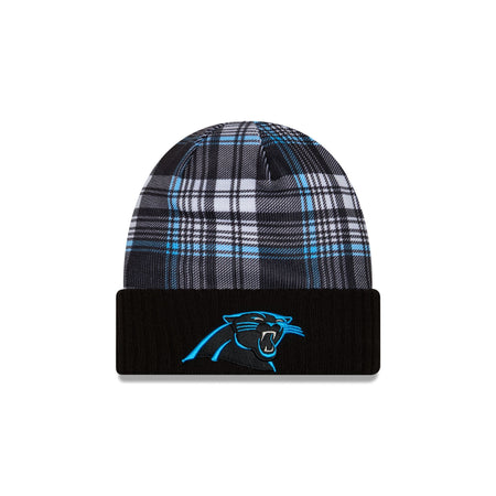 Carolina Panthers 2024 Cold Weather Statement Knit Beanie