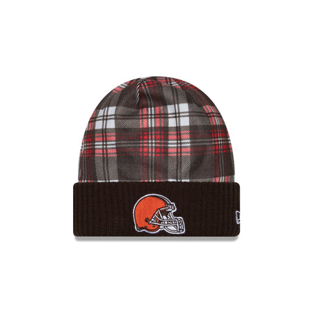 Cleveland Browns 2024 Cold Weather Statement Knit Beanie