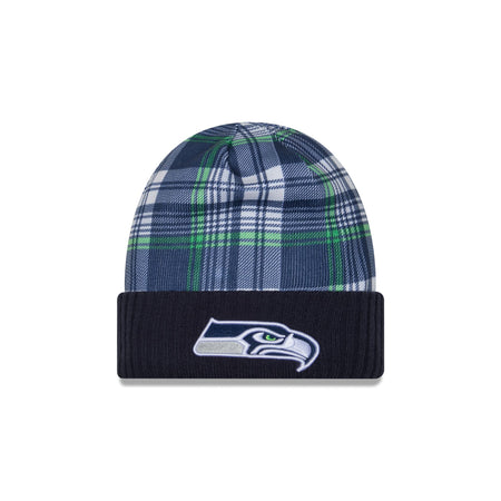 Seattle Seahawks 2024 Cold Weather Statement Knit Beanie