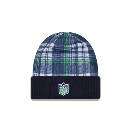 Seattle Seahawks 2024 Cold Weather Statement Knit Beanie