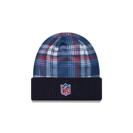 Tennessee Titans 2024 Cold Weather Statement Knit Beanie