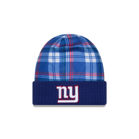 New York Giants 2024 Cold Weather Statement Knit Beanie