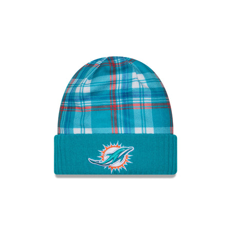 Miami Dolphins 2024 Cold Weather Statement Knit Beanie