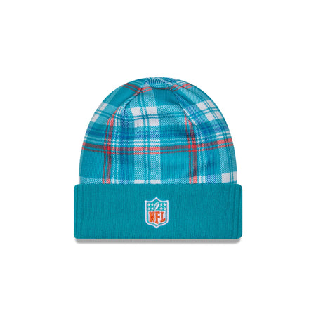 Miami Dolphins 2024 Cold Weather Statement Knit Beanie