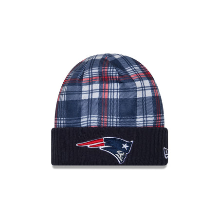 New England Patriots 2024 Cold Weather Statement Knit Beanie