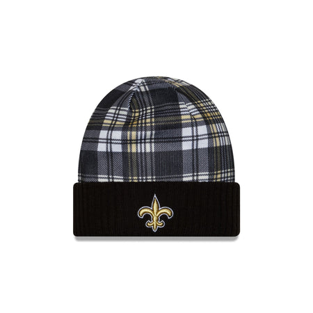 New Orleans Saints 2024 Cold Weather Statement Knit Beanie