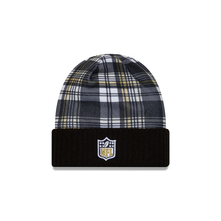 New Orleans Saints 2024 Cold Weather Statement Knit Beanie