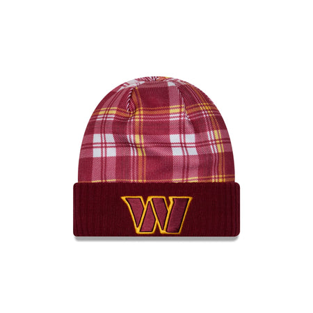 Washington Commanders 2024 Cold Weather Statement Knit Beanie