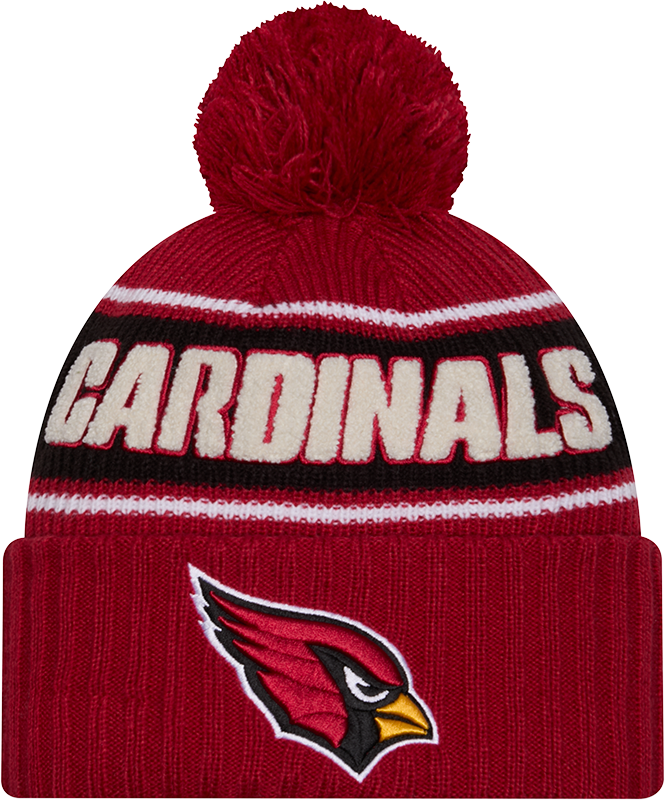 Arizona Cardinals 2024 Cold Weather Sport Pom Knit Hat