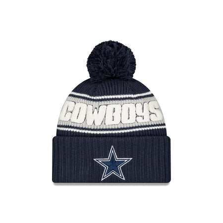 Dallas Cowboys 2024 Cold Weather Sport Pom Knit Hat