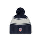 Dallas Cowboys 2024 Cold Weather Kids Pom Knit Hat