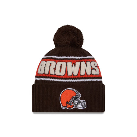 Cleveland Browns 2024 Cold Weather Sport Pom Knit Hat