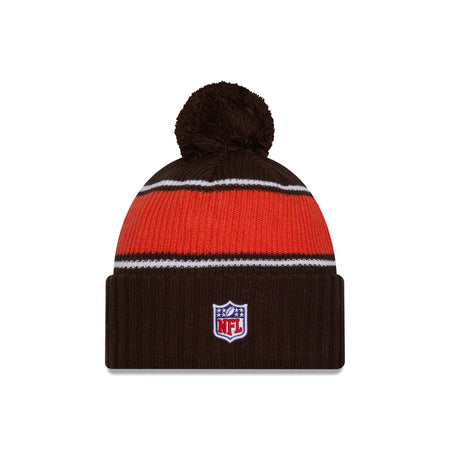 Cleveland Browns 2024 Cold Weather Sport Pom Knit Hat