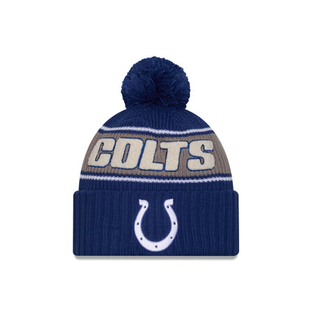 Indianapolis Colts 2024 Cold Weather Sport Pom Knit Hat