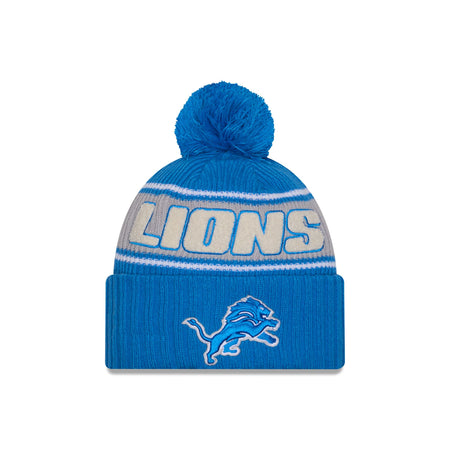 Detroit Lions 2024 Cold Weather Sport Pom Knit Hat