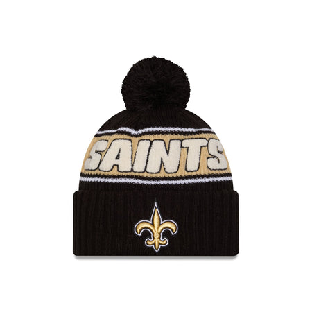 New Orleans Saints 2024 Cold Weather Sport Pom Knit Hat