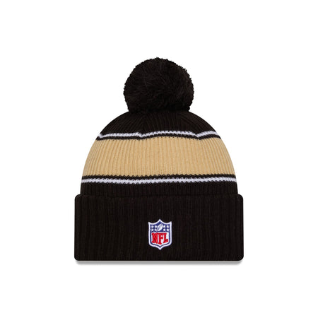 New Orleans Saints 2024 Cold Weather Sport Pom Knit Hat