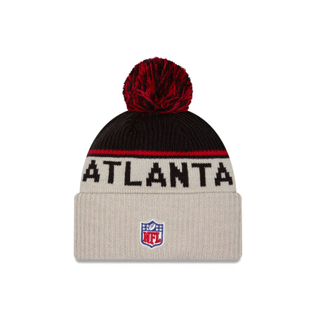 Atlanta Falcons 2024 Cold Weather Historic Pom Knit Hat