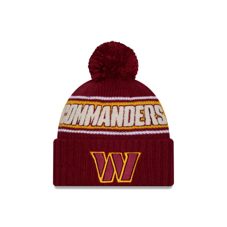 Washington Commanders 2024 Cold Weather Sport Pom Knit Hat