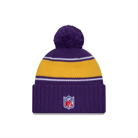 Minnesota Vikings 2024 Cold Weather Sport Pom Knit Hat