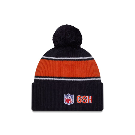 Chicago Bears 2024 Cold Weather Sport Pom Knit Hat