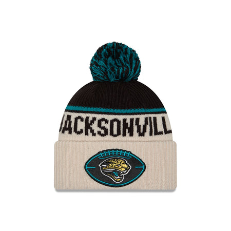 Jacksonville Jaguars 2024 Cold Weather Historic Pom Knit Hat