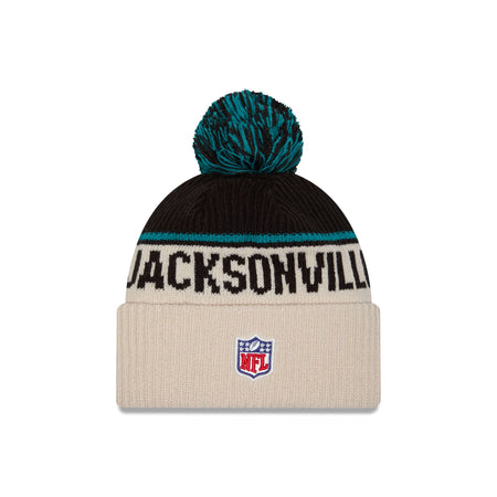 Jacksonville Jaguars 2024 Cold Weather Historic Pom Knit Hat