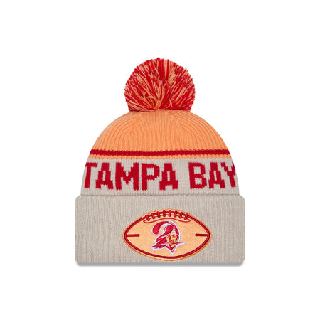 Tampa Bay Buccaneers 2024 Cold Weather Historic Pom Knit Hat