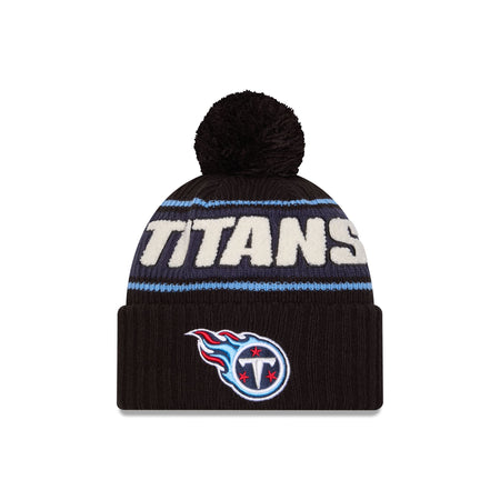 Tennessee Titans 2024 Cold Weather Black Pom Knit Hat