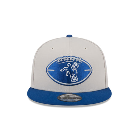 Indianapolis Colts 2024 Historic Sideline 9FIFTY Snapback Hat