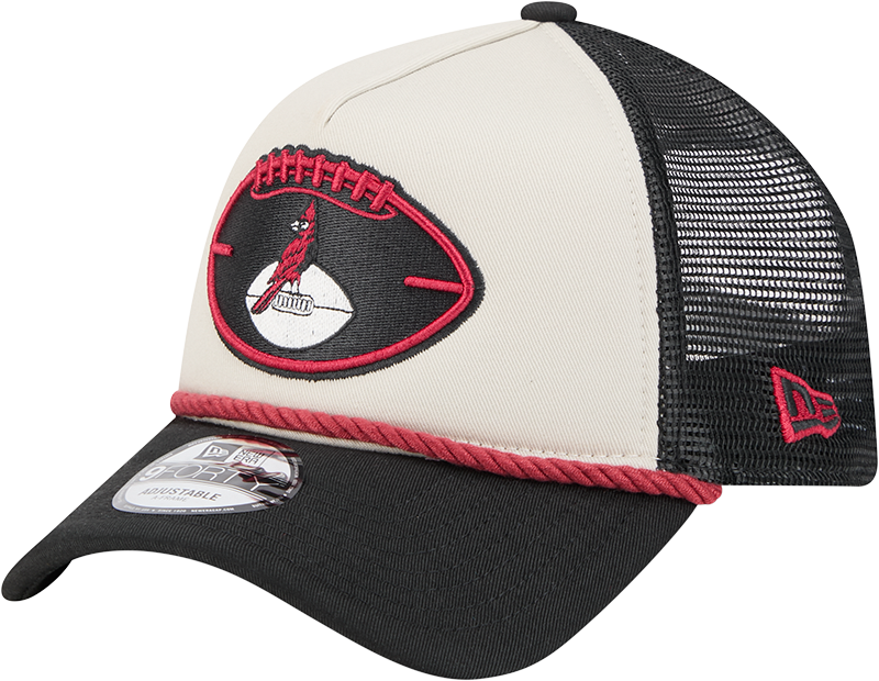 Arizona Cardinals 2024 Historic Sideline 9FORTY A-Frame Snapback Hat