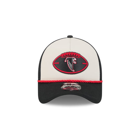 Atlanta Falcons 2024 Historic Sideline 9FORTY A-Frame Snapback Hat