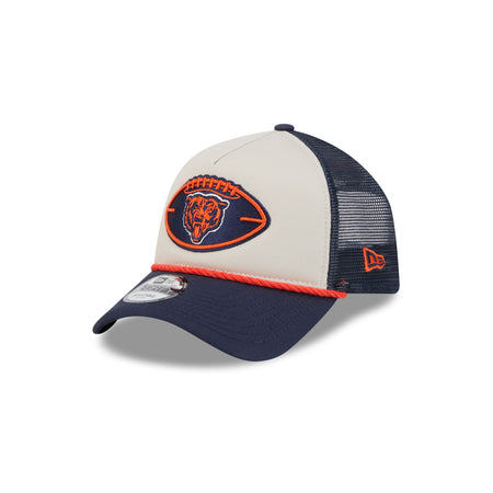 Chicago Bears 2024 Historic Sideline 9FORTY A-Frame Snapback Hat