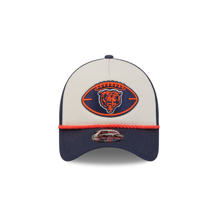 Chicago Bears 2024 Historic Sideline 9FORTY A-Frame Snapback Hat