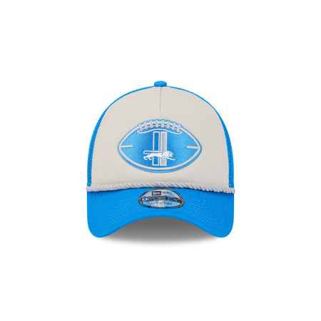 Detroit Lions 2024 Historic Sideline 9FORTY A-Frame Snapback Hat