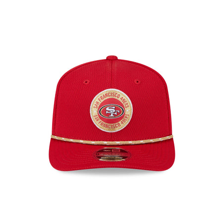 San Francisco 49ers 2024 Sideline 9SEVENTY Stretch-Snap Hat