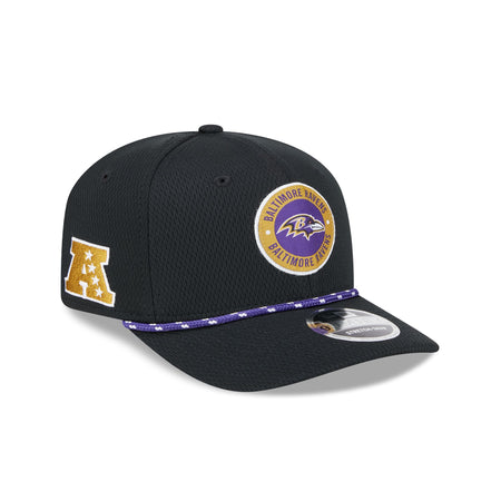 Baltimore Ravens 2024 Sideline 9SEVENTY Stretch-Snap Hat