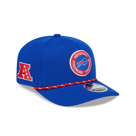 Buffalo Bills 2024 Sideline 9SEVENTY Stretch-Snap Hat