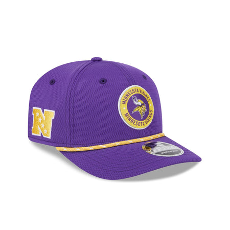 Minnesota Vikings 2024 Sideline 9SEVENTY Stretch-Snap Hat