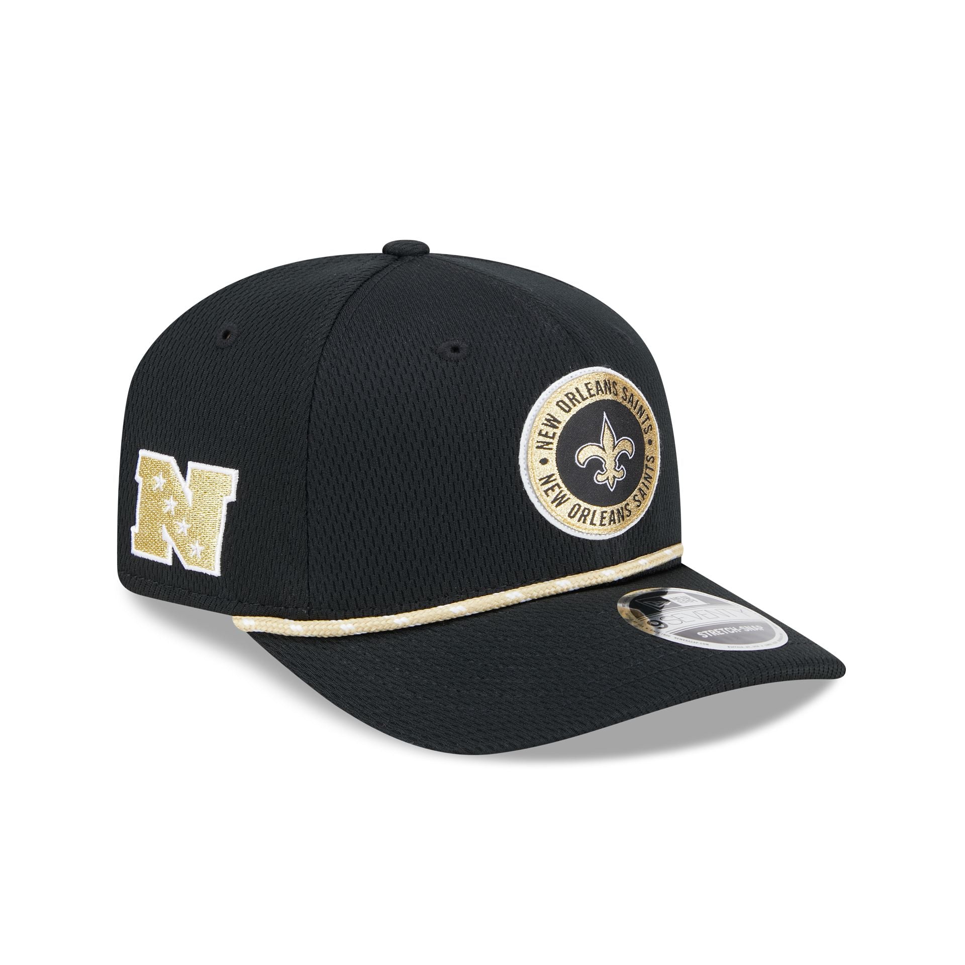 New Orleans Saints 2024 Sideline 9SEVENTY Stretch-Snap Hat – New Era Cap