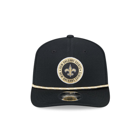 New Orleans Saints 2024 Sideline 9SEVENTY Stretch-Snap Hat